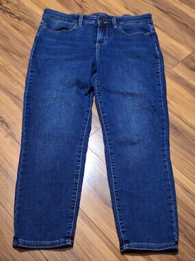 Talbots Simply Flattering Collection Jegging Crop JeansSize 10 petite